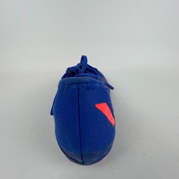 adidas Predator EDGE3 FG JR RIGHT Ground Boot Unisex Kids 4 Blue Lace Up GW2361 - Picture 6 of 7